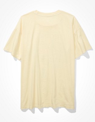Женские футболки American Eagle AE Oversized Tropics Graphic T-Shirt — фото 4
