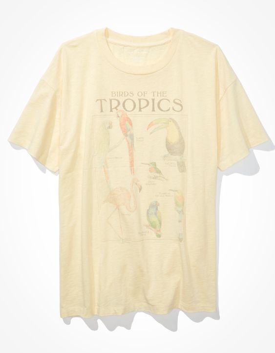 AE Oversized Tropics Graphic T-Shirt
