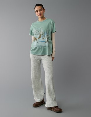 Женские футболки American Eagle AE Oregon Holiday Graphic T-Shirt — фото 4