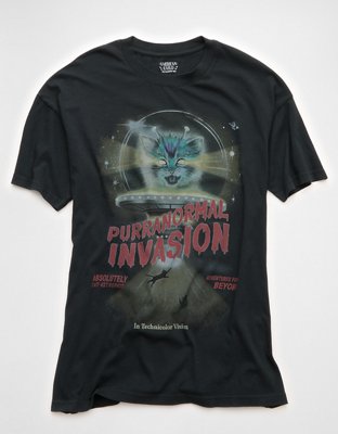 AE Oversized Halloween Graphic T-Shirt