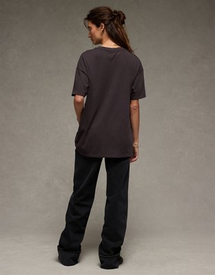AE Oversized Halloween Graphic T-Shirt