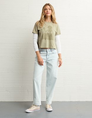 AE Oversized Halloween Graphic T-Shirt