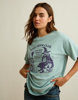 AE Oversized Halloween Graphic Tee