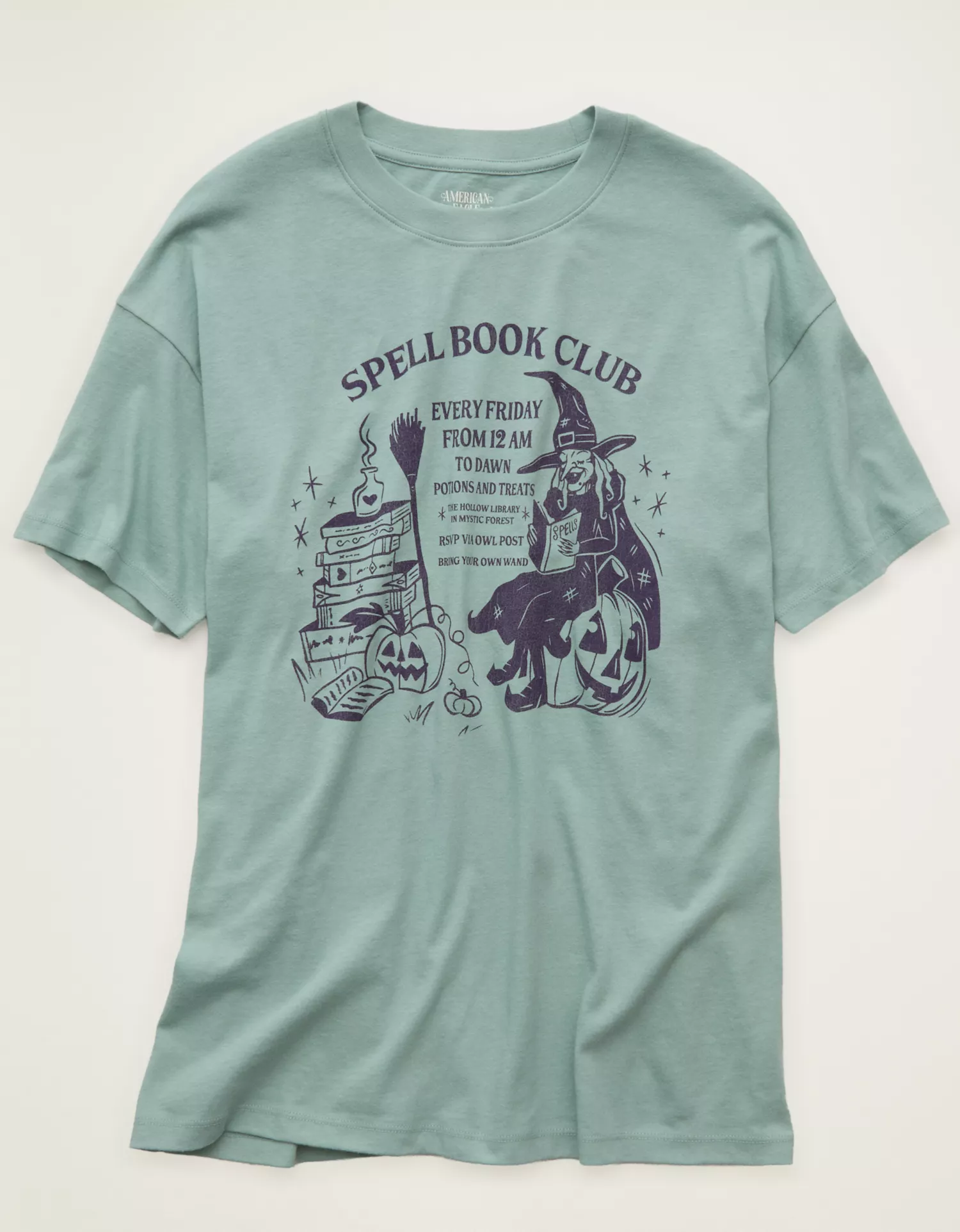 AE Oversized Halloween Graphic Tee - thumbnail 3