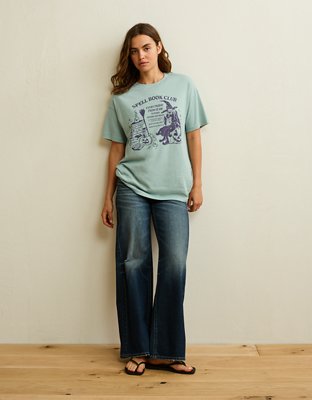 AE Oversized Halloween Graphic Tee