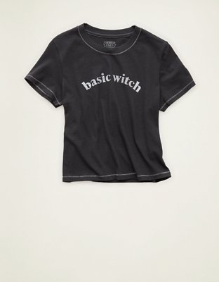 AE Halloween Graphic Shrunken T-Shirt