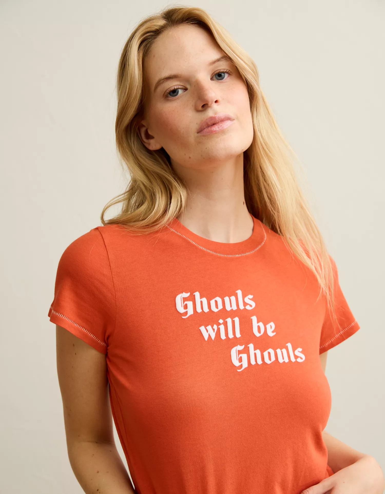 AE Halloween Graphic Shrunken T-Shirt - thumbnail 7