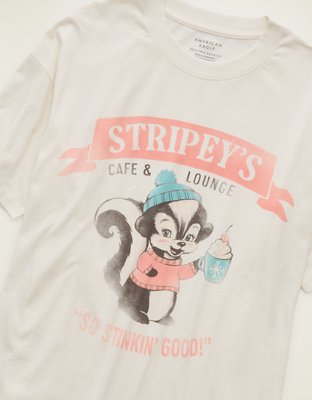 AE Oversized Holiday Graphic Tee