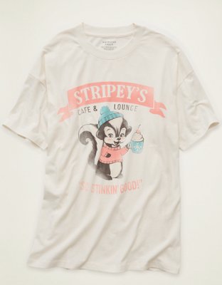 AE Oversized Holiday Graphic Tee