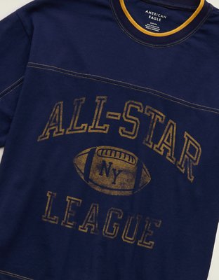AE Oversized Sporty Graphic T-Shirt | American Eagle