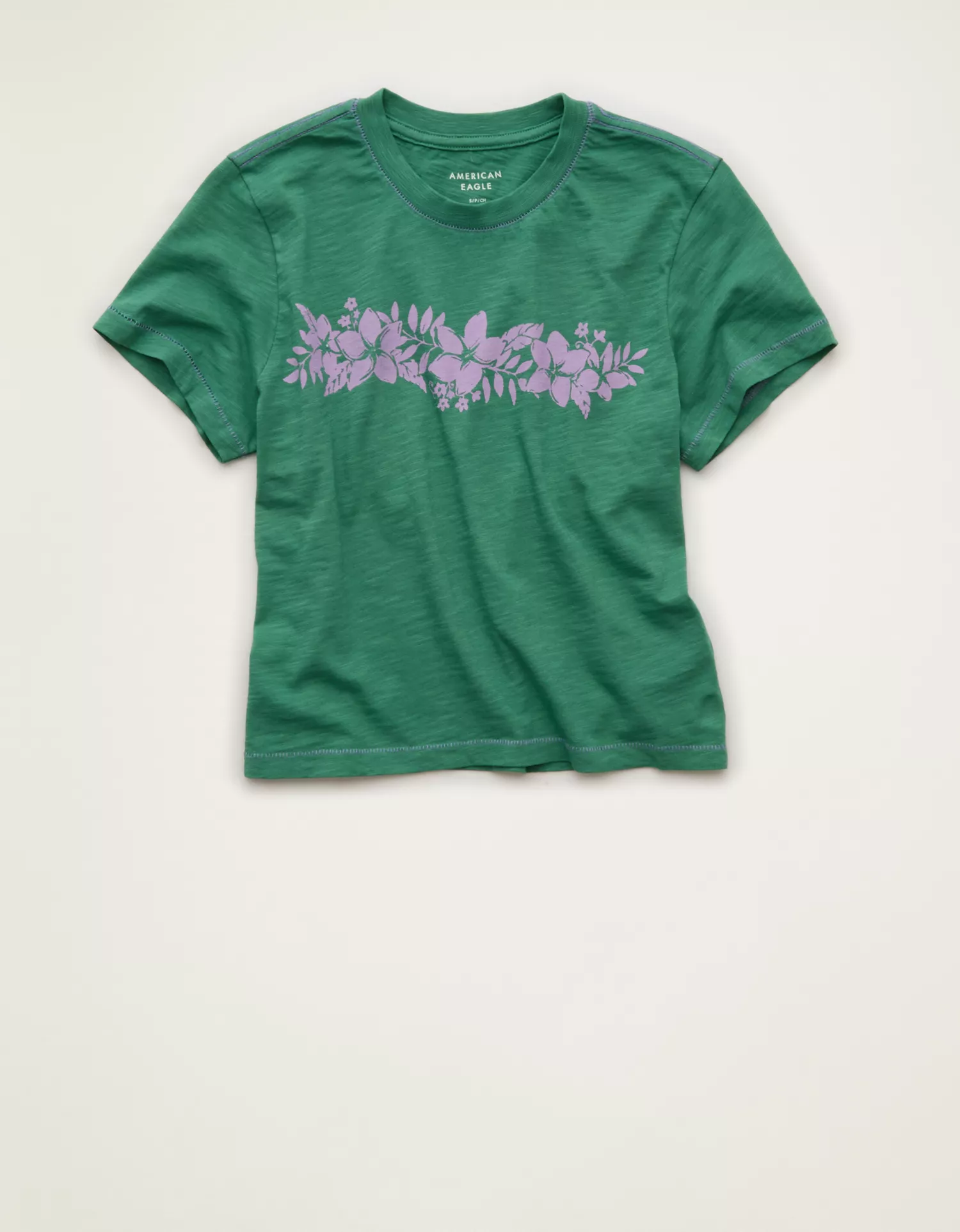 AE Surf Graphic Shrunken Tee - thumbnail 9