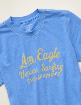 AE Surf Graphic Shrunken Tee
