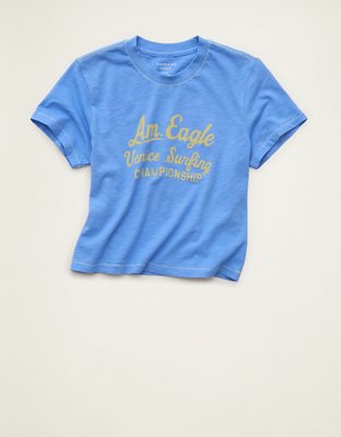 AE Surf Graphic Shrunken Tee