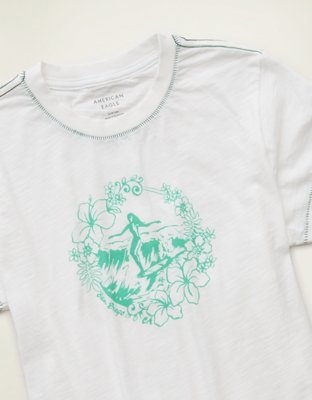 AE Surf Graphic Shrunken Tee