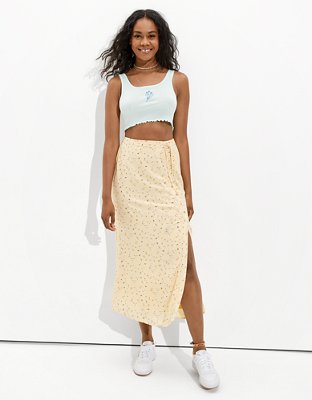 Женские топы American Eagle AE Cropped Graphic Tank Top — фото 4