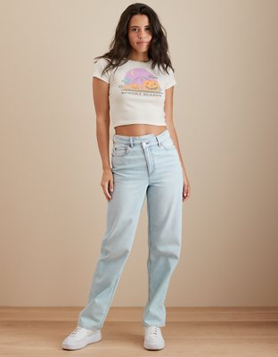 Женские футболки American Eagle AE Halloween Graphic Baby Tee — фото 4