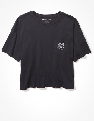 AE Cropped Graphic T-Shirt
