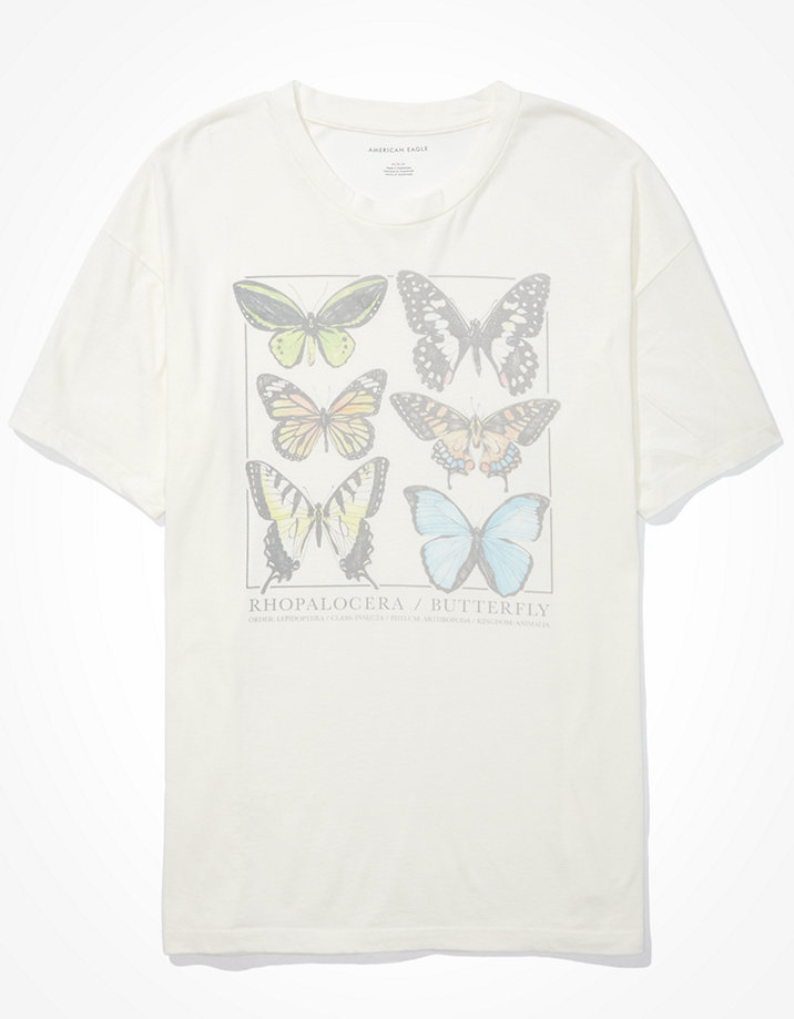 American Outfitters Girls T-shirt Butterflies