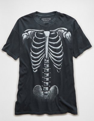 AE Oversized Halloween Graphic T-Shirt