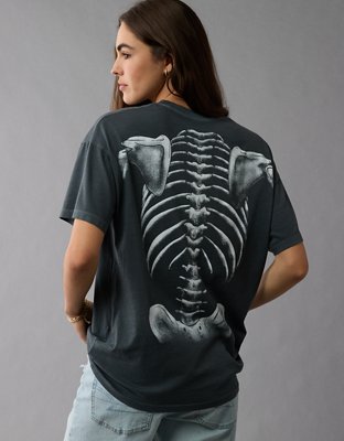 AE Oversized Halloween Graphic T-Shirt