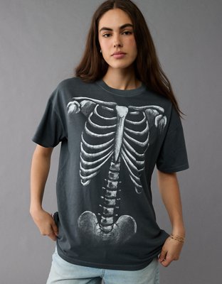 AE Oversized Halloween Graphic T-Shirt