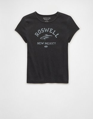 Женские футболки American Eagle AE Hey Baby Halloween Graphic T-Shirt — фото 3