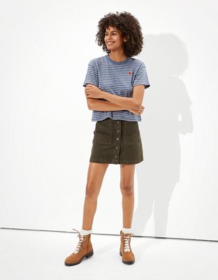 AE Embroidered Sunflower T-Shirt