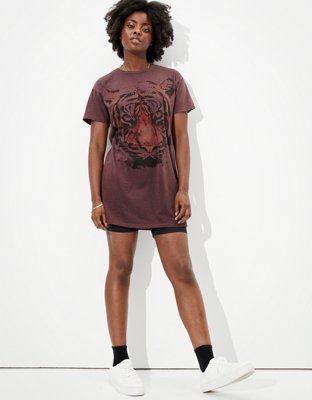 tiger oversized graphic tee