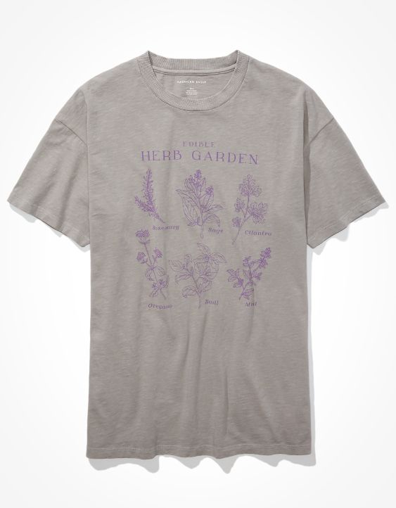 AE Oversized Herb Graphic T-Shirt