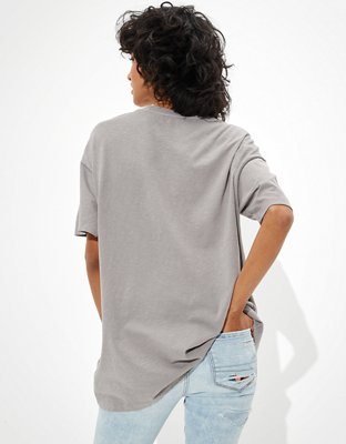 Женские футболки American Eagle AE Oversized Herb Graphic T-Shirt — фото 2