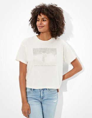 AE Snowman Graphic T-Shirt