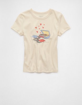 AE Valentine's Day Graphic Hey Baby Tee