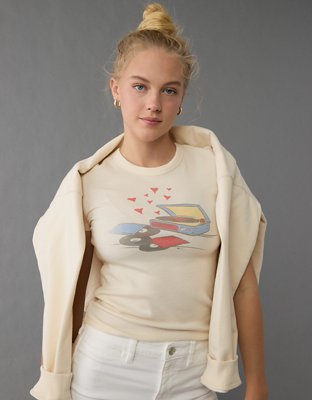 AE Valentine's Day Graphic Hey Baby Tee