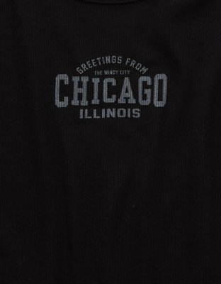 Женские футболки American Eagle AE Destination Graphic Hey Baby T-Shirt — фото 3