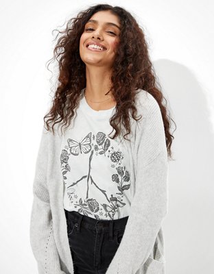 American eagle peace store sweatshirt