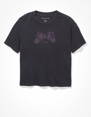 AE Skeleton Hands Graphic T-Shirt