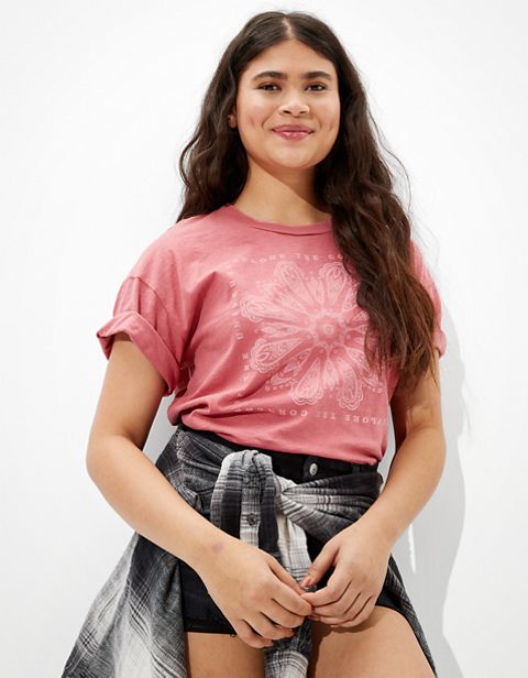 Женские футболки American Eagle AE Symbol Graphic T-Shirt