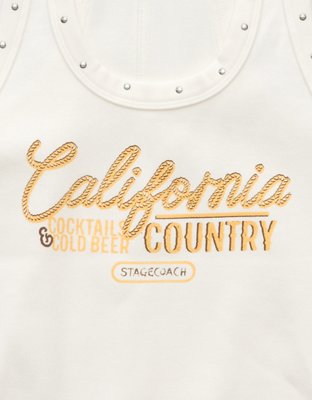 AE x Stagecoach Racerback Tank Top