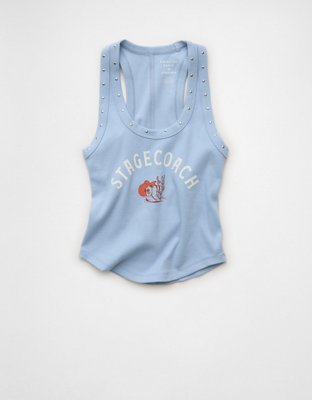 AE x Stagecoach Racerback Tank Top | American Eagle