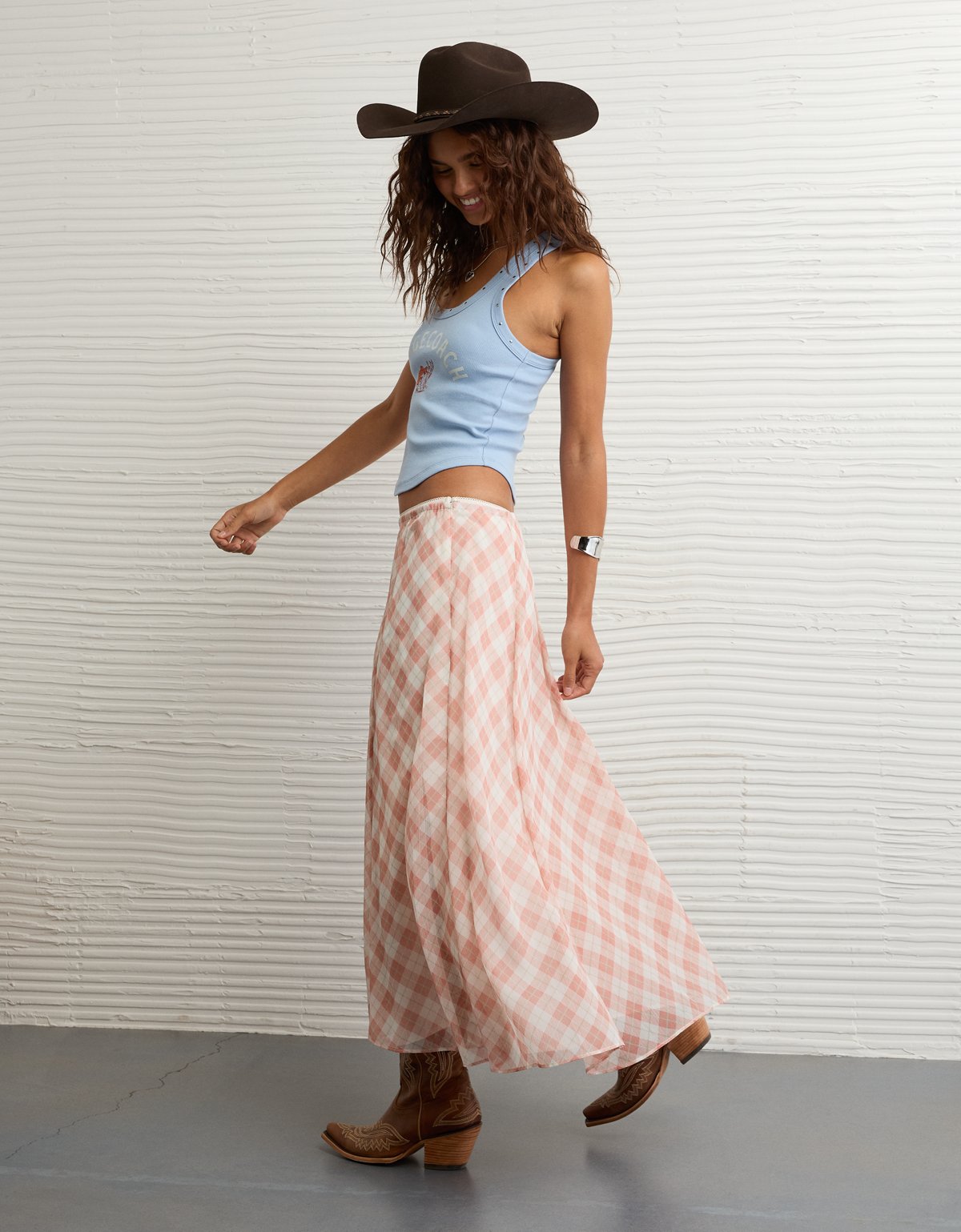 AE x Stagecoach Racerback Tank Top - image 5