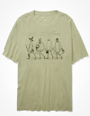 American eagle on sale green t shirt