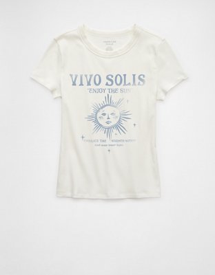 AE Destination Graphic Hey Baby Tee