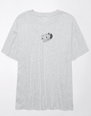 AE Oversized Music Graphic T-Shirt