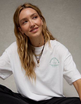 AE Oversized Matcha Graphic Tee