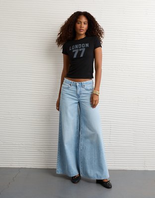 AE London 77 Graphic Hey Baby Tee