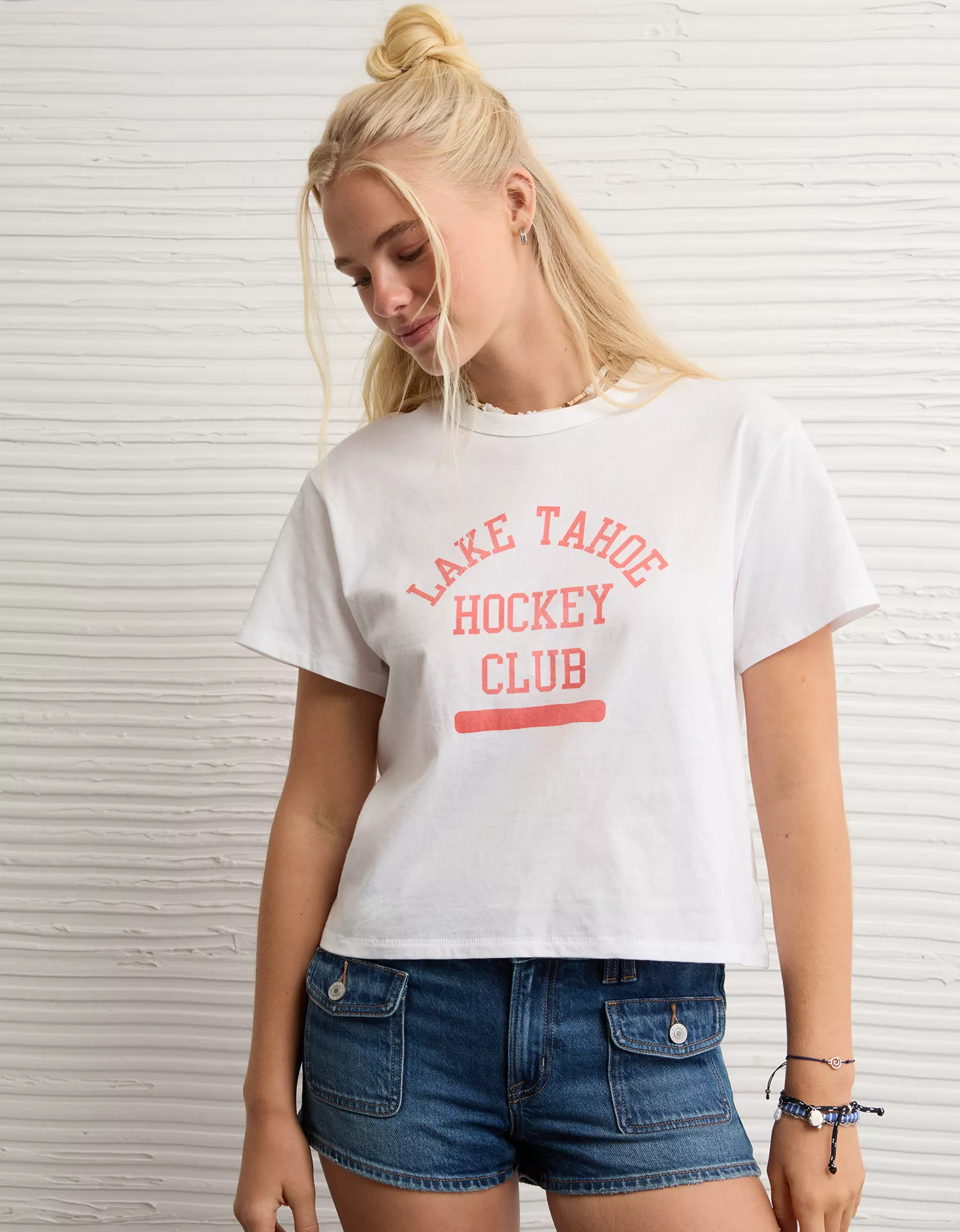 AE Ex-Boyfriend Hockey Club Graphic T-Shirt