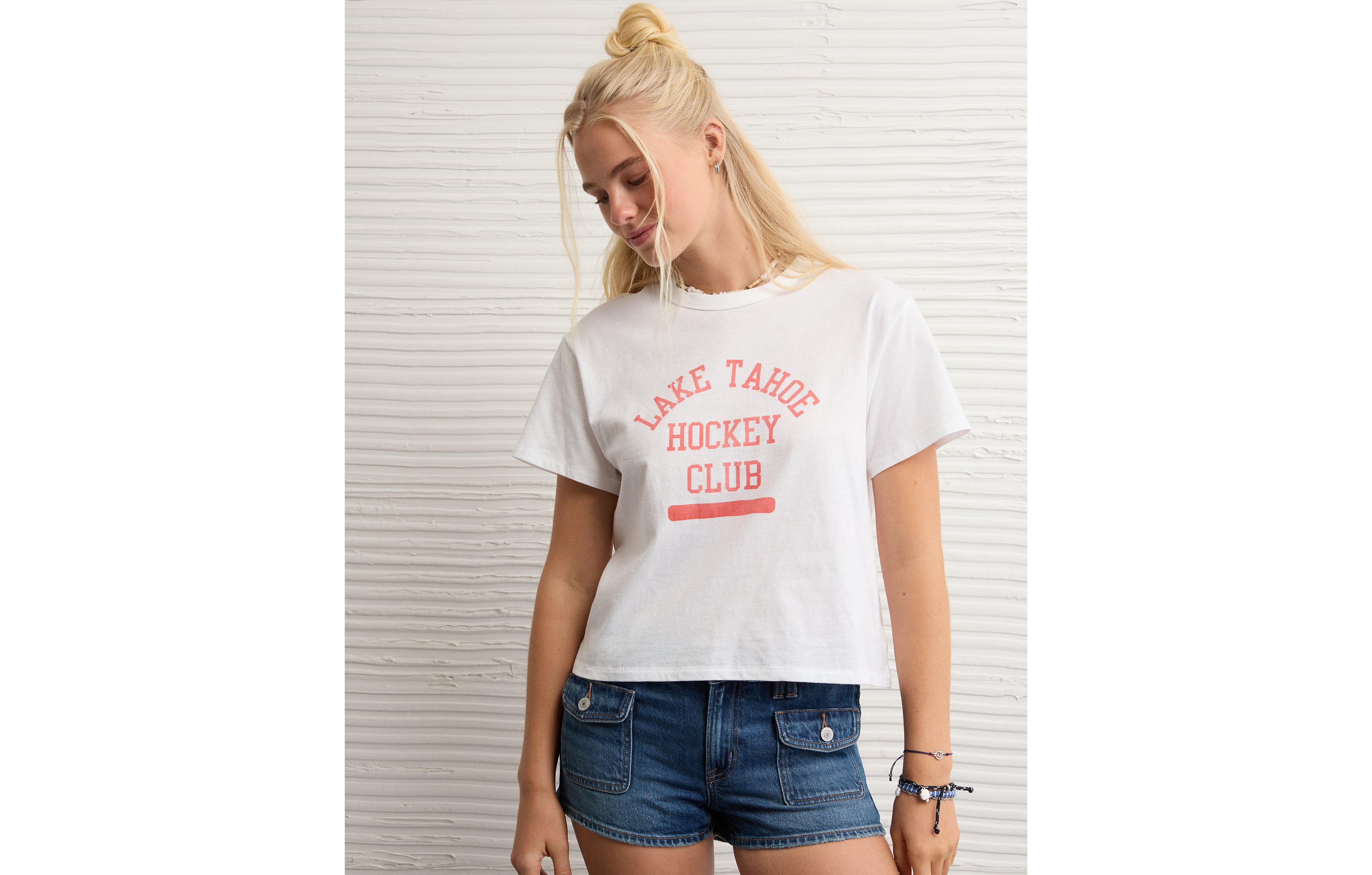 AE Ex-Boyfriend Hockey Club Graphic T-Shirt
