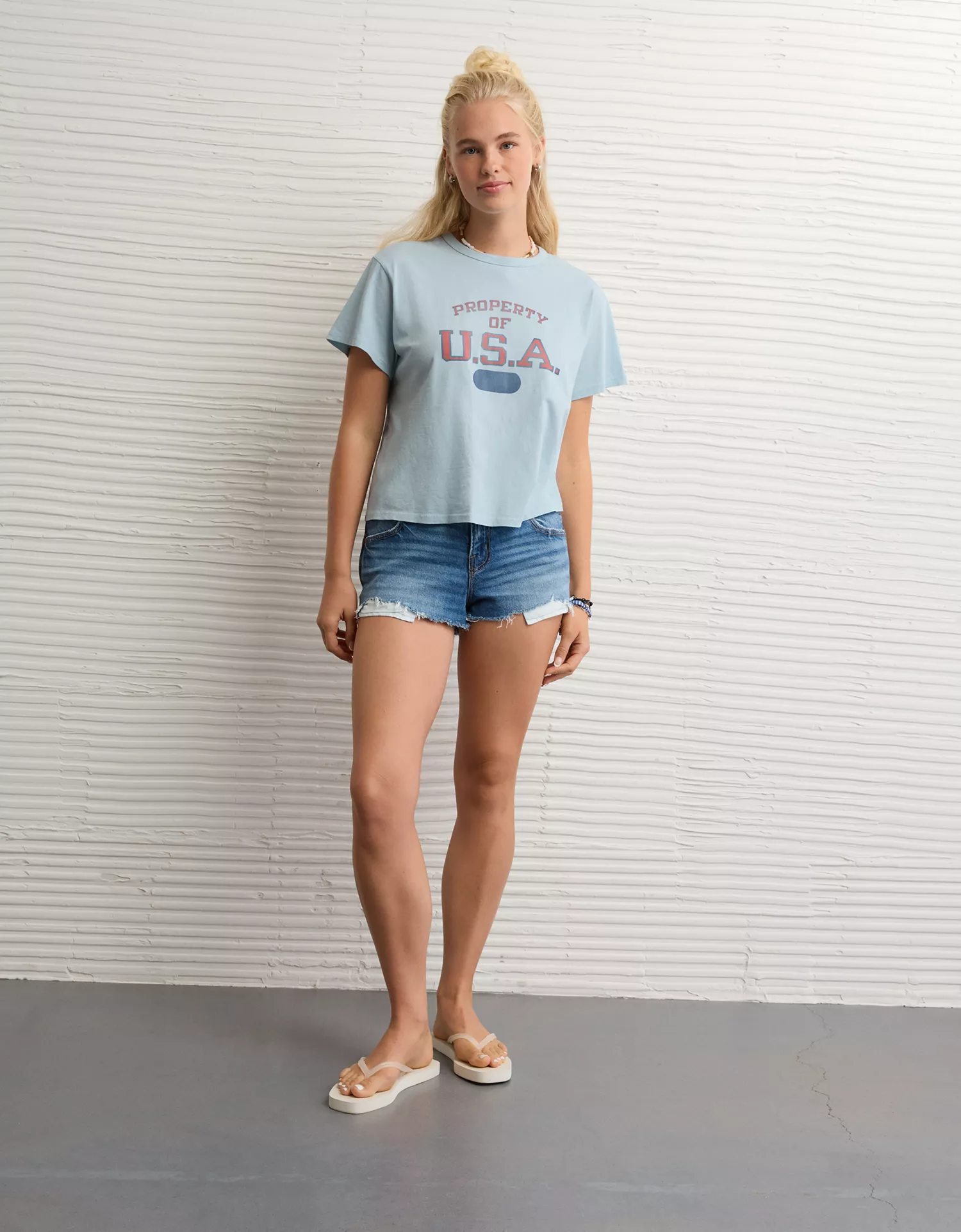 AE Ex-Boyfriend USA Graphic T-Shirt - thumbnail 5