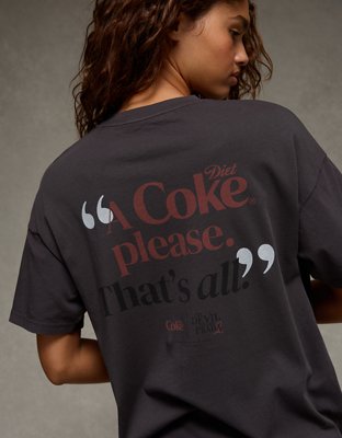 AE The Devil Wears Prada 2 | Diet Coke Oversized Graphic Tee Shirt