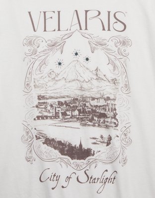 AE Oversized A Court of Thorns and Roses Graphic T-Shirt
